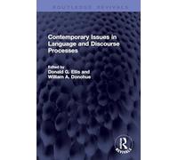 Contemporary Issues in Language and Discourse Processes