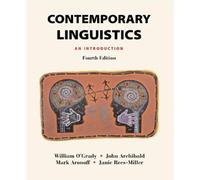 Contemporary Linguistics: An Introduction