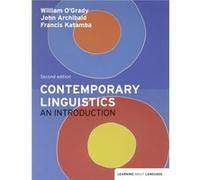 Contemporary Linguistics: An Introduction (Learning About Language) (Paperback) Francis Katamba, William O,grady, John Archibald (Auteur)