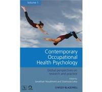 Contemporary Occupational Health Psychology Volume 1 by Houdmont Hardcover Book Houdmont (Auteur)