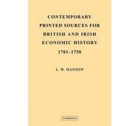 Contemporary Printed Sources For British And Irish Economic History 1701 1750