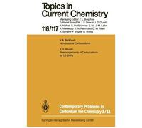 Contemporary Problems In Carbonium Ion Chemistry I/Ii