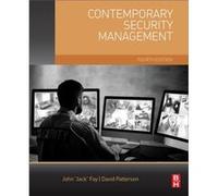 Contemporary Security Management David A Patterson, John Former Director Of National Crime Prevention Institute Fay, Ga Atlanta, Usa (Auteur)