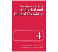 Contemporary Topics In Analytical And Clinical Chemistry