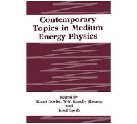 Contemporary Topics In Medium Energy Physics