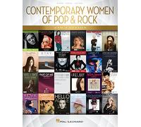 Contemporary Women of Pop and Rock | Recueil de Chansons Partitions Piano Vocal Guitare | 25 Tubes Modernes Artistes Féminines avec Paroles Accords et CD Playalong | 2ème Édition Niveau Intermédiaire
