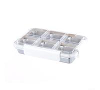 Contenant Alimentaire 6 Cases Anti-Rouille Contenant Alimentaire(Single)