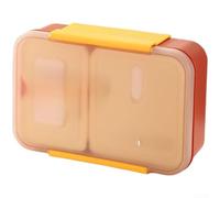 Contenant Alimentaire Étanche 3 Sections pour chauffage Rapide(Yellow)