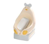 Contenant de savon de canard, conception en céramique mignonne, 16x14.5x10cm, plat de savon portable, plat de gel de douche, robuste et facile à nettoyer pour l'évier de la salle de bain de la cuisine