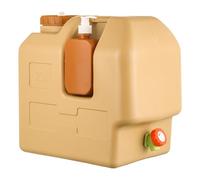 Contenant d'eau de 20L avec Robinet, Pot à désinfectant pour Les Mains, jerrican sans BPA pour Le Stockage d'eau, Forfait pour Le Camping en Voiture, la randonnée en Plein air, l'urgence