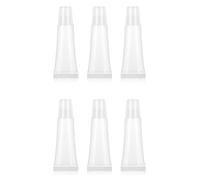 Contenant pour Baume à Lèvres,6 PCS 10 ML Pot Stick a Levre Vide Tube de Voyage Récipients Rechargeables pour Gloss à Lèvres Baume Maquillage éChantillons de Shampooing