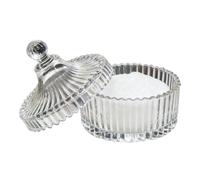 Contenant pour Poudre Corporelle Contenant En Verre De 800 Ml Avec | Pot De Poudre Corporelle Avec Couvercle Femme Visage Douche Cosmétiques Soins Peau Salle De Bain