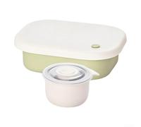 Contenant Repas Étanche 4 Sections pour Soupes(green)