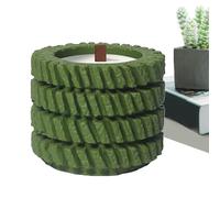 Contenants à Bougie - Petites Boîtes Rondes Vides Pour La Conservation Des Aliments - Pour Maison et DIY Contenants à,Pour Fleurs Aromathérapie Confiture Bonbons Et