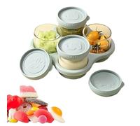 Contenants à collations pour - Boîtes allant au micro-ondes | Le stockage allant au congélateur garde aliments frais, conserve la purée, préserve le lait, organise portions, sert t