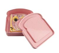 Contenants À Sandwich | Conteneurs À Déjeuner Récipient À Sandwich De Stockage Des Aliments - Nettoyez Facilement À L'aide De Boîtes De Rangement Réutilisables Pour La Préparation Des Repas, Les