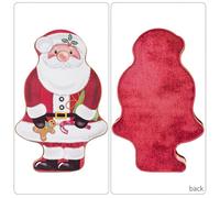 Contenants De Biscuits De Noël | Contenants Réutilisables Et Portables En Forme De Père Noël | Boîtes À Biscuits Et Bonbons,Pour Casse-Croûte, Bonbons, Nouvelle Année, Fêtes, Mariage,