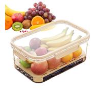 Contenants De Conservation De Fruits Pour Frigo | Boîte Empilable Transparente Alimentaire Avec Poignée - Contenants Bar À Salade - Pour Légumes, Viande, Snacks, Condiments, Cuisine, Maison, Bar