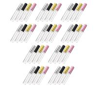 Contenants de Gloss à Lèvres 10ml Abs, Lot de 40 Tubes Vides | Anti-fuite, Réutilisables et Portables, Format Pratique pour Paquet, DIY Cosmétique, Usage Lèvres et Fard