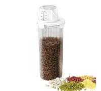 Contenants de Stockage pour Nourriture Animale | Boîte de Conservation pour Croquettes de Chat avec Couvercle | Grande Capacité Hermétique Bec Verseur et Doseur pour Friandises Accessoire Cuisine