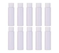 Contenants De Voyage, 10 Bouteilles de Voyage Miniatures, Dispenseurs Portables Vides Anti-Fuites 30 mL pour Tonique Gel Douche Lotion Après-Shampoing Nettoyant Visage Crème