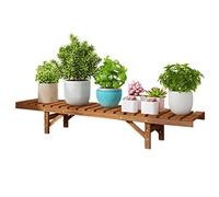 Contenants et accessoires pour plantes Banc De Balcon En Bois Jardinière Étagère À Fleurs Échelle Intérieure Support De Pot De Fleur Au Sol De Salon Combinaison Arbitraire, Support De Fleurs Beau Et P