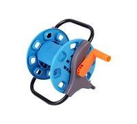 Contencinty Enrouleur de tuyau d'arrosage portable de 20 m pour le jardin, le stockage de tuyau de lavage de voiture, support d'outils d'enroulement