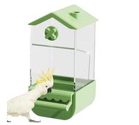 Contenedor De Alimentación A Prueba De Tavado A Prueba De Chorreo para Cacatúas, Dispensador De Alimentos De Periquito | Alimentador Automático De Aves : Dispensador De Alimentos para Loros,