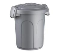 KERBL Container à croquettes Speedy pour chat gris 8 L (3 kg) 24 x 27 x 31 cm
