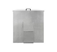 Conteneur à Charbon Premium - 250 kg/ 390 L | Robuste et Résistant à l'eau | Résiste aux Conditions Extrêmes | Pelle à Charbon Incluse | Facile à Assembler | Hiver Chaud et Sans Souci !