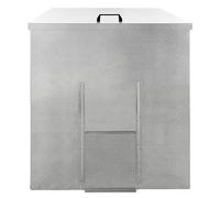 Conteneur à Charbon Premium - 350 kg/520 L | Robuste et Résistant à l'eau | Résiste aux Conditions Extrêmes | Pelle à Charbon Incluse | Facile à Assembler | Hiver Chaud et Sans Souci !