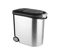 CURVER Conteneur a croquettes pour chien 12 kg 35L Aspect métal