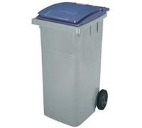Conteneur à déchets 120 litres tri sélectif 2 roues bleu - Sulo Bleu