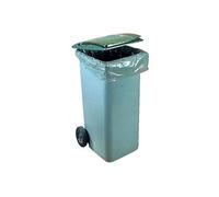 Conteneur à déchets 120 litres tri sélectif 2 roues vert - Sulo