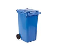 Conteneur à déchets 240 litres tri sélectif 2 roues - bleu