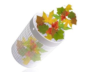 Conteneur à feuilles pour piscine - Panier à piège avec filtre pour aspirateur à maille, accessoire de nettoyeur de grande capacité, collecteur de débris durable | Entretien réutilisabi