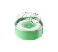 Conteneur à poussière avec éponge, embout à poussière avec étui - Souffle de poussière pour le corps et la peau | Étui transparent à l'épreuve de la poussière, organisateur portable vide
