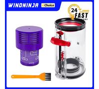 Conteneur à poussière avec filtre pour aspirateur Dyson V10 SV12 US Animal Absolute, pièces de rechange, accessoires 1pc Dust Bin