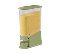 Conteneur à riz - Pot transparent de grande capacité avec tasse doseuse | Distributeur avec stockage de riz et couvercle anti-poussière, pour cuisine, garde-manger, maison, restaurant, stockage de