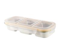 Conteneur à sandwichs en acier inoxydable : boîte alimentaire portable, marmite durable et réutilisable, conservation hermétique longue et dommageable | Sain Meal Storage Bureau School Picnic Travel