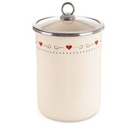 Conteneur Alimentaire Émaillé 1,9L Tonca Orion Couvercle Verre Durable