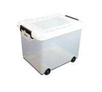 Conteneur alimentaire mobile avec couvercle 50 L - Araven