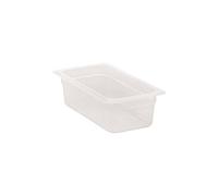 Conteneur alimentaire polypropylène GN 1/3 - 2 profondeurs - - Polypropylène100 mm360 cl