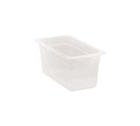 Conteneur alimentaire polypropylène GN 1/3 - 2 profondeurs - - Polypropylène150 mm360 cl
