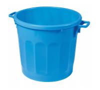 Conteneur alimentaire rond HACCP 75 L - bleu