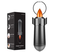 Conteneur Anti-odeur avec Brise-vitre, EDC Conteneur Hermétique Portable Petite Boîte à Pilules étanche pour Pilules, Vitamines, Allumettes, Accessoires