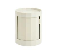 HAY - Facet Table D'appoint incl. Feet & Castors Low Eggshell