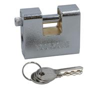 Conteneur blindé 63mm Obturateur de sécurité Verrouillage cadenas 3 Clés abri solide TE900