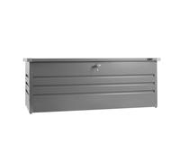 Conteneur bo?«te de jardin en m?®tal gris 165x70x62 cm ZIPPER zi-gab165an