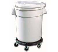 Conteneur bruit rond 75,7 L professionnel en polypropylène à ingredients Ø 495 mm